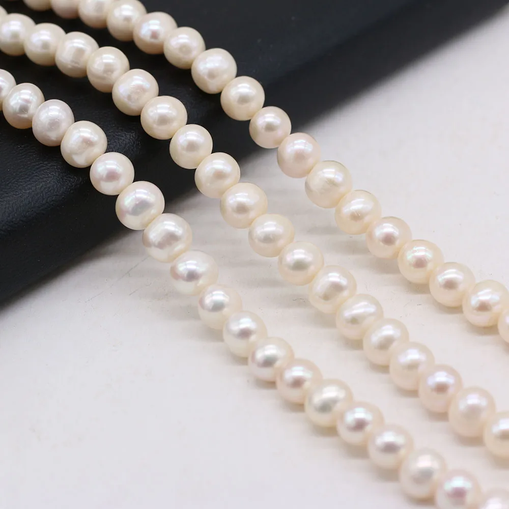 

Бусины Из Натурального пресноводного жемчуга, 36 см, 2021