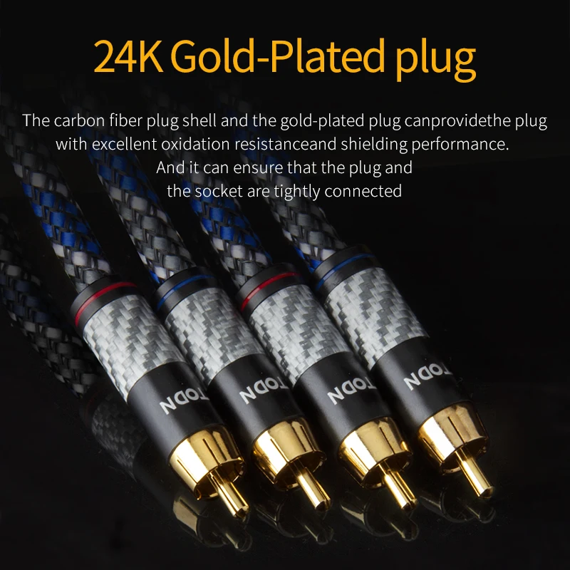 Canare 1 пара RCA аудио кабель 2 к межразъемный HIFI стерео 4N OFC штекер-штекер для