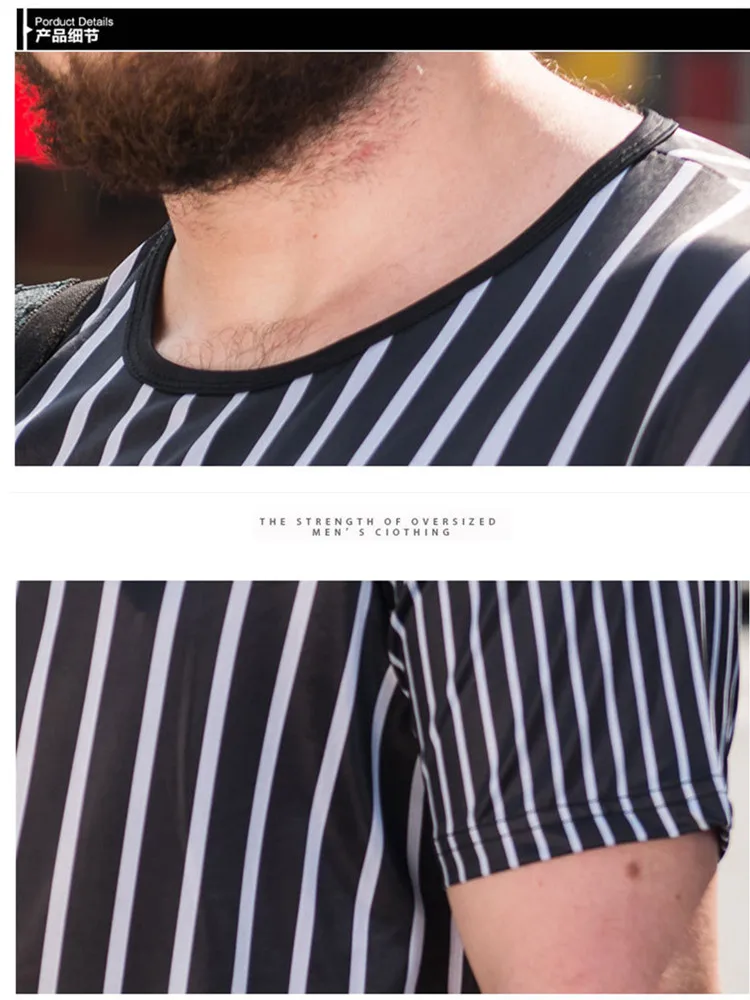 

New Running Sweatshirt Man Short Sleeve Sets Jogger Pants Fashion Sweat Track Suits 2021 Jogging Suit Men Stripe Sets Clothing