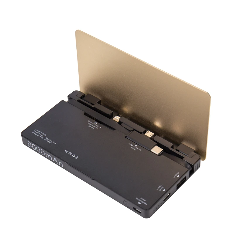 

8000mAh Power Bank External Battery Pack Fast Charge For iPhone Xiaomi Samsung Poverbank Portable Mobile Phone Charger Powerank