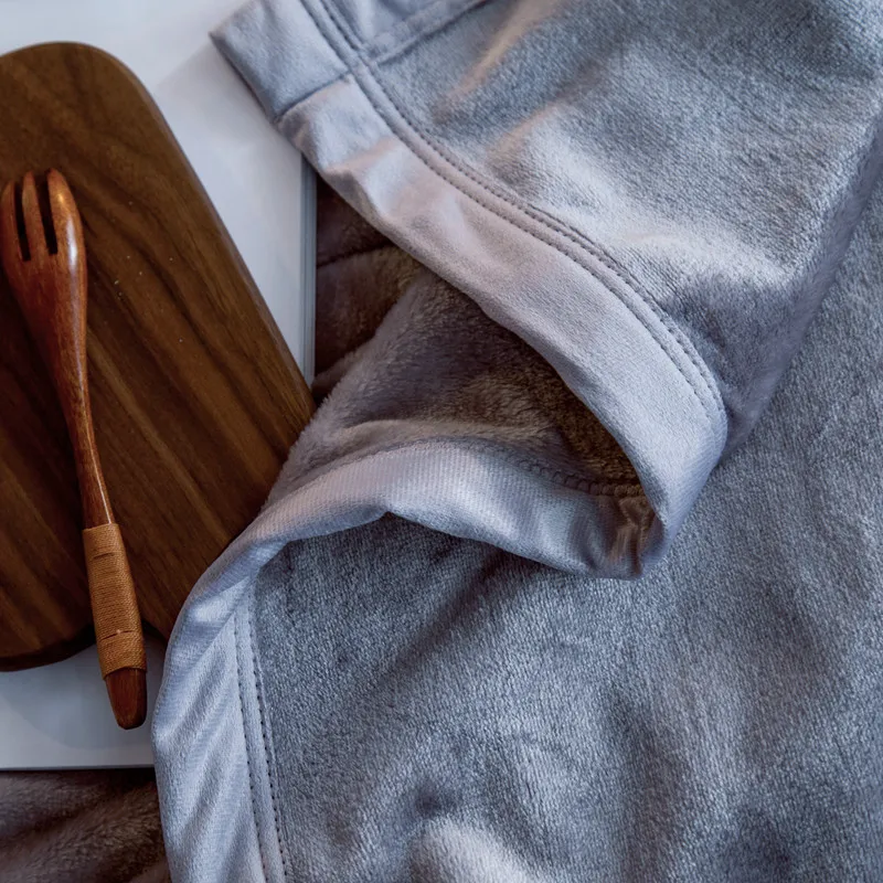 Супер мягкое Коралловое Флисовое одеяло 400 г/кв. М однотонный чехол для дивана