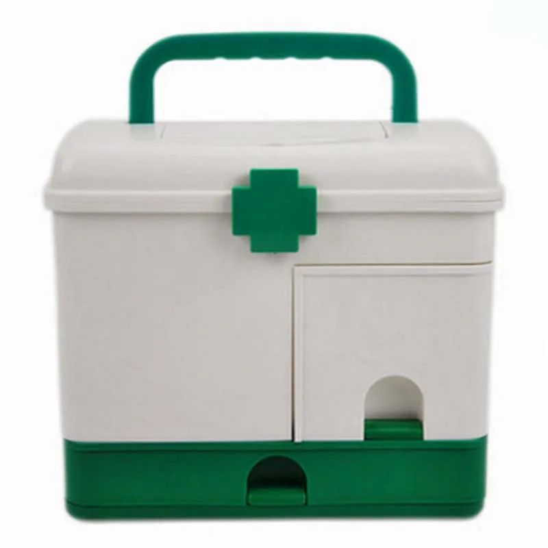 Экстра большие Аварийные наборы коробка для лекарств домашний Многоуровневый