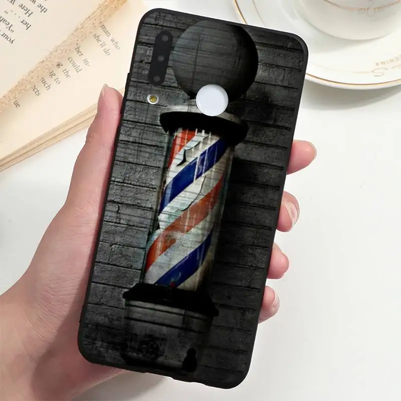 

Barber Shop Hair Stylist tools Phone Case For Huawei P 9 8 10 40 Mate 30 Honor 8 A 20 s 9x nova 6se 5t Y9s PSMART lite pro 2017