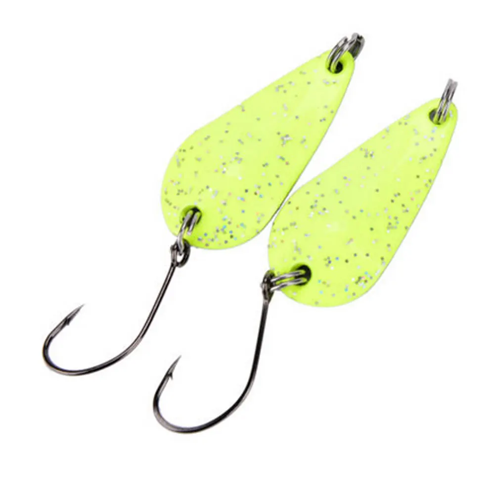 Новинка 3 5 г цвет конский рот блестки приманка маленькие микро рыболовные ложки