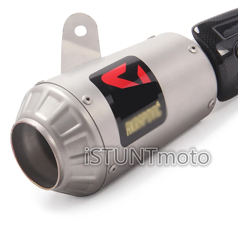 Слипоны для Yamaha R6 YZF-R6 2006- Мотоцикл выхлопная труба akrapovic модифицированный глушитель скутер, питбайк внедорожный мотокросс