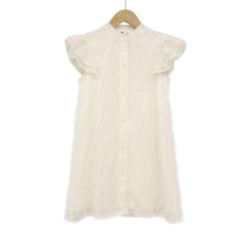 2020 Spring Summer New Arrive Big Girl Shirts Dresses Teenager Kids Elegant Dress For Girls White Baby Princess Clothes | Детская одежда