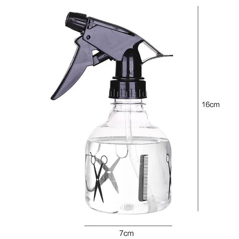 

1PC Hairdressing Water Sprayer Plants Flowers Spray Bottle Hair Salon Tool Accessories Plastic Convenience Push-on Watering Can