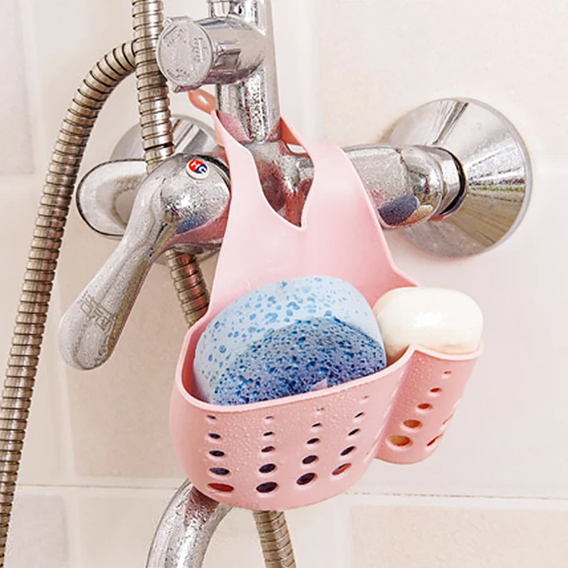 L.H.S кухонный сливной мешок губка салфетка для посуды регулируемый держатель