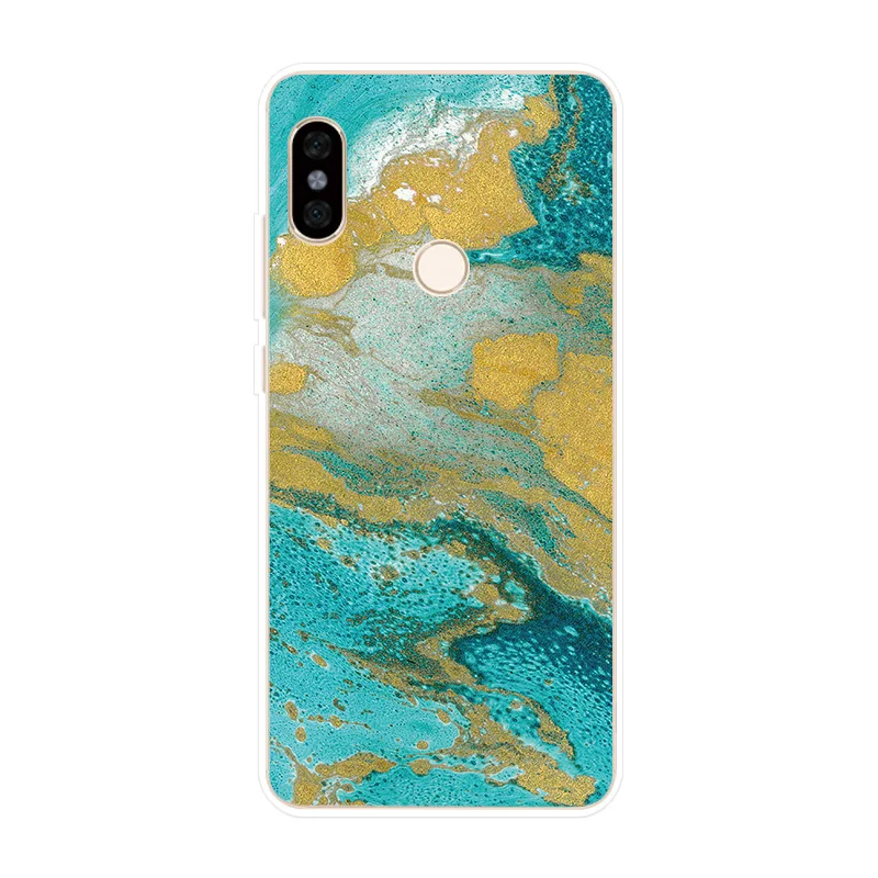 Case For Xiaomi Redmi Note 8 7 6 5 4 4X Pro Marble Pattern Silicone 6A 7A 8A 4A Plus Soft Phone Cover |