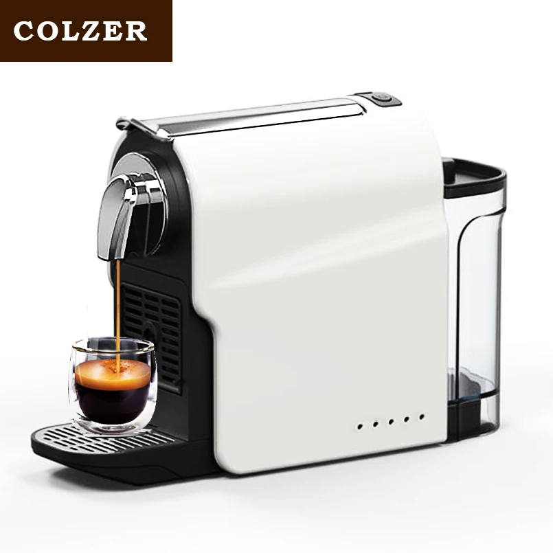 

COLZER Capsule Coffee Machine High Capacity Espresso Coffee Maker Automatic Power Off Coffee Machine Cafetera Expreso For Home