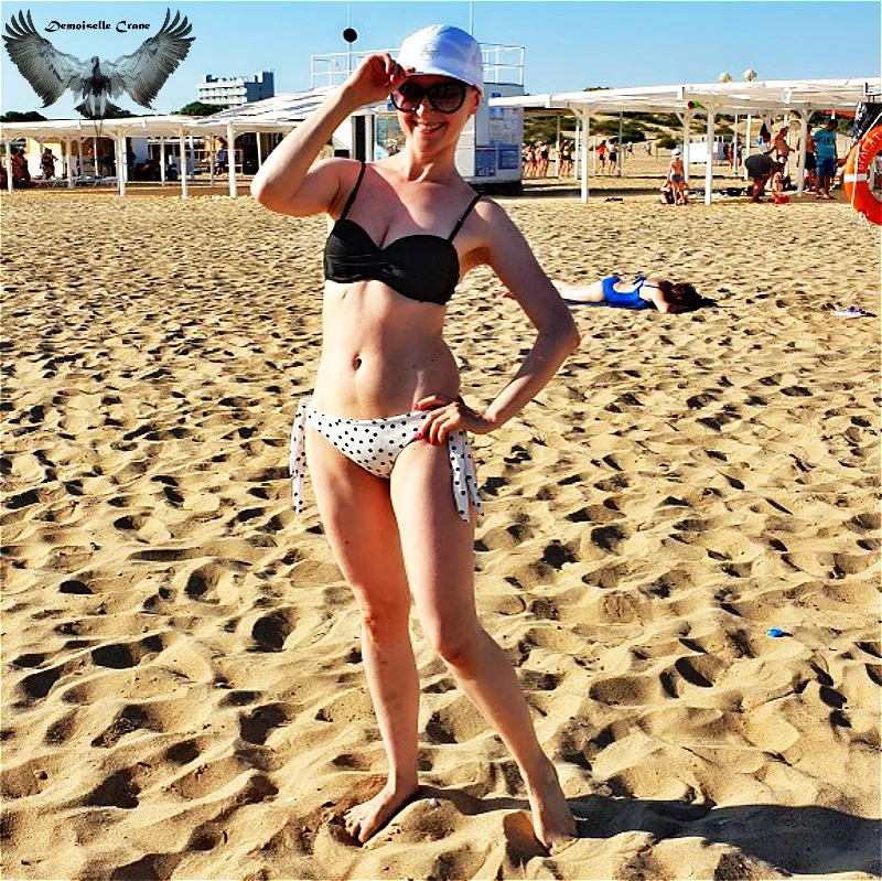 FX 2020 новинка в горошек сексуальное бикини для женщин бандо пуш-ап купальник