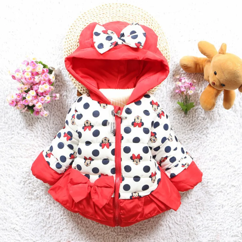 Куртка для девочек и мальчиков Модная хлопковая одежда детское пальто зимняя