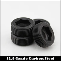 1pc m26 m27 m33 m261 5 m271 5 m331 5 pg1 5 12 9 grade carbon steel pipe oil line plug throat tap hexagon socket set screw