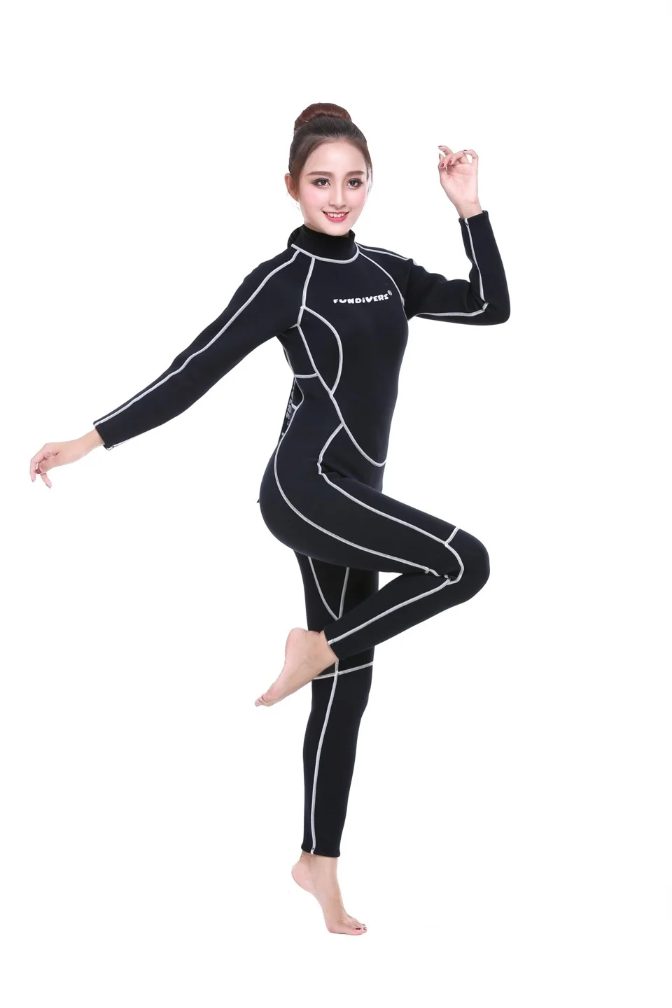 Новинка 2019 Женский гидрокостюм для дайвинга 3 мм серфинга|Комбинезоны| |