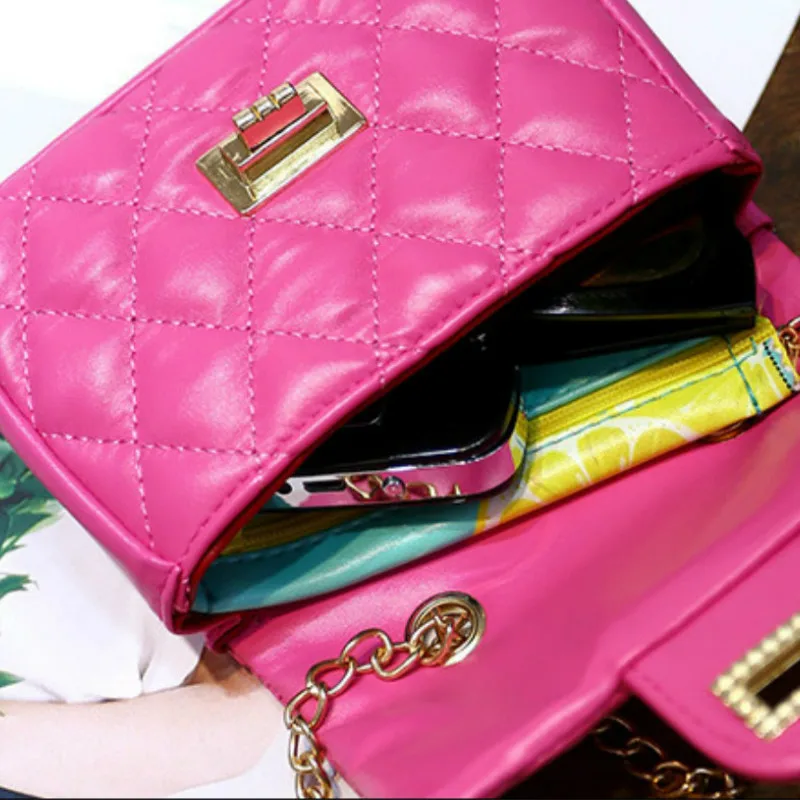 

Children's day Mini Handbags Cute Crossbody Bags for Kids Small Coin Wallet Pouch Baby Girls Rivet Party Clutch Purse Chain