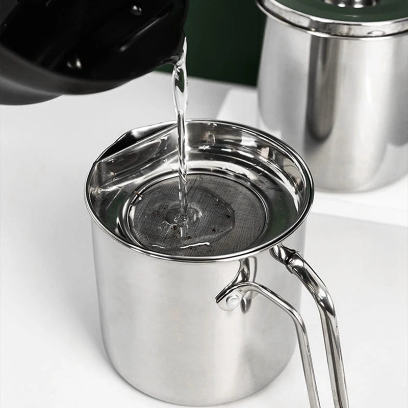 Горшок для масляного фильтра из нержавеющей стали герметичный контейнер смазки