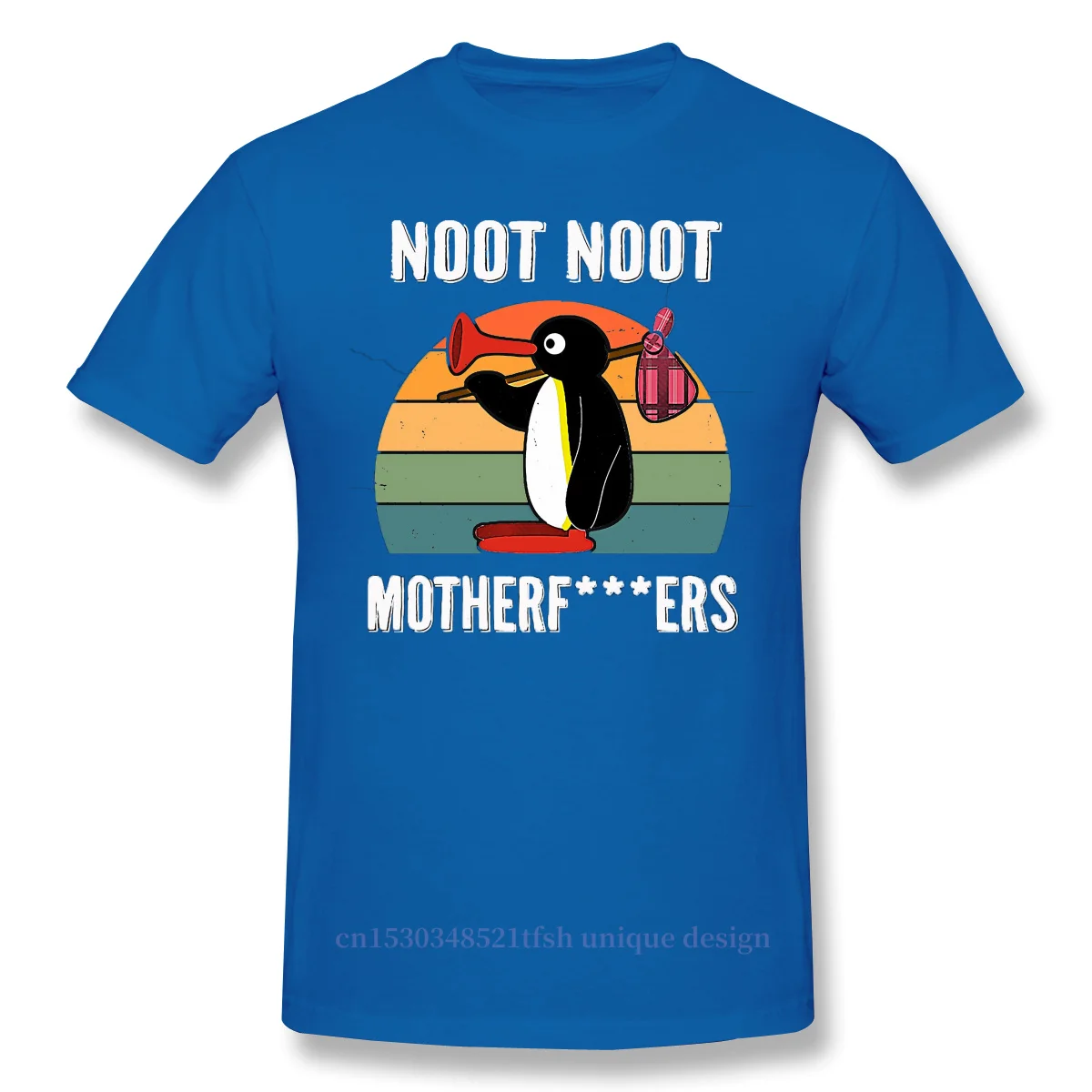 

High Quality Men Noot Noot Funny Penguin Humor Kawaii Black T-Shirt Funny Penguin Gift Pure Cotton Shirt Tees Harajuku TShirt