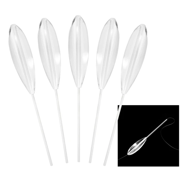 5pcs Bombard Fishing float Sinking-down float, Clear Plastic Casting Bobbers Bombarda Sinking Fly Fishing Spinning Floats 5g-20g 1