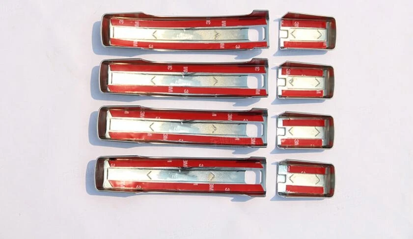 Накладки на дверные ручки для Land Rover Discovery 4 2009 15 хромированные накладки из АБС