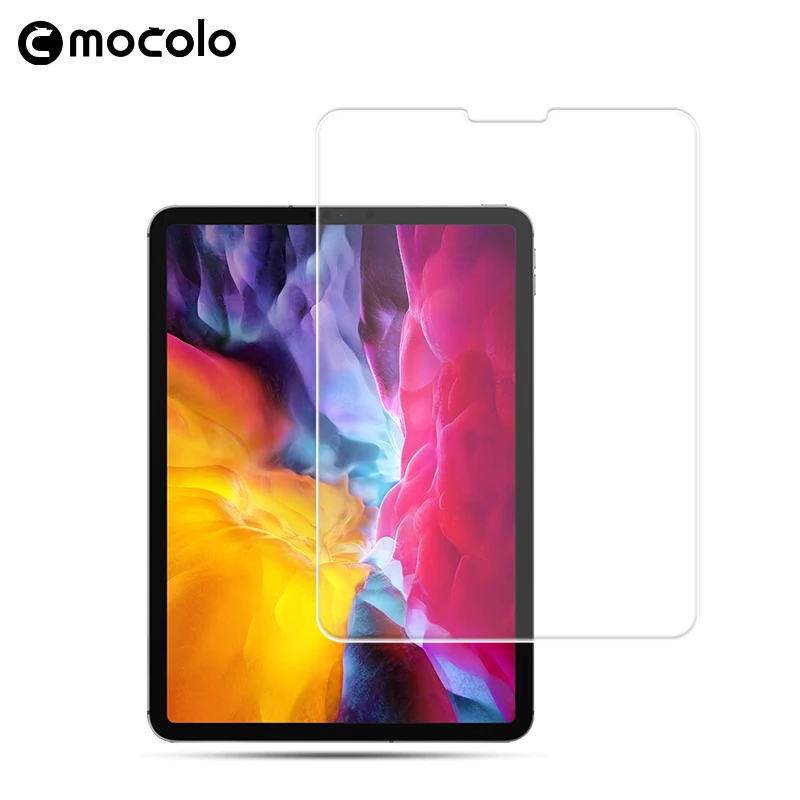 

Mocolo for iPad Pro 11 inches 2021 2020 2018 Screen Protector 9H Full Glued Tempered Glass for iPad Pro 10.5 9.7 inches