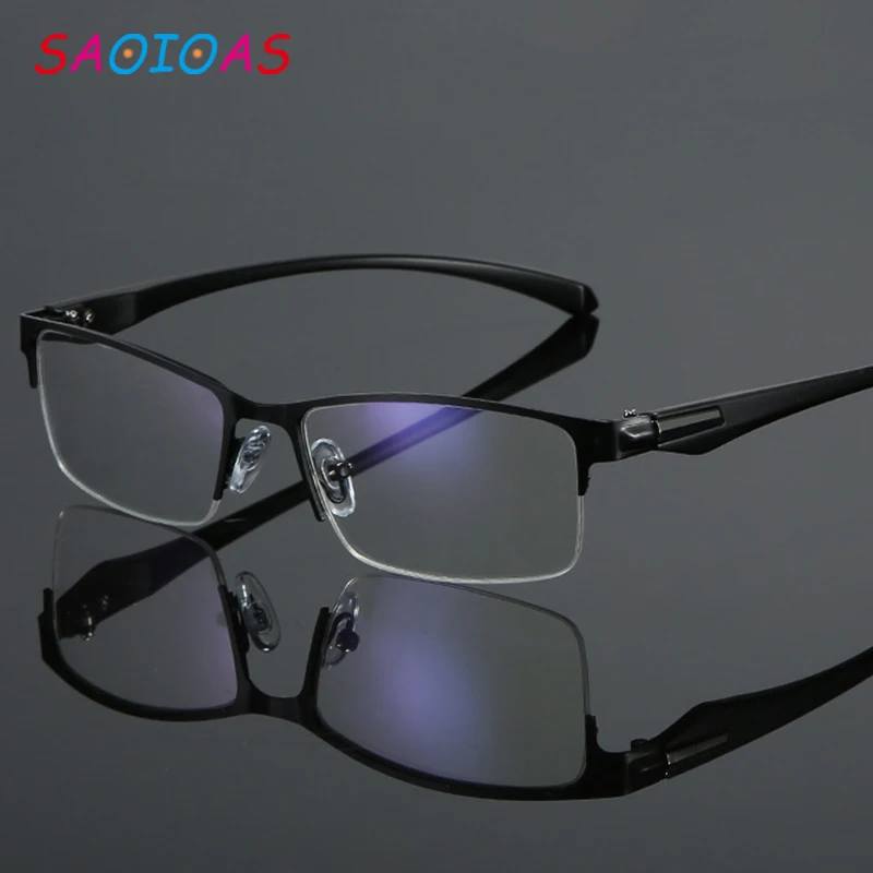 SAOIOAS Для мужчин Титан сплава очки для чтения не сферические 12 Слои линзы с