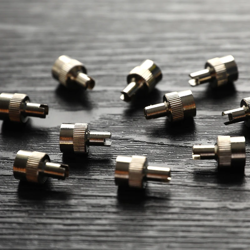 10Pcs/pack Copper Slotted Head Valve Stem Cap for Car Motorcycle Wheel Tyre 15 x 8 8mm |