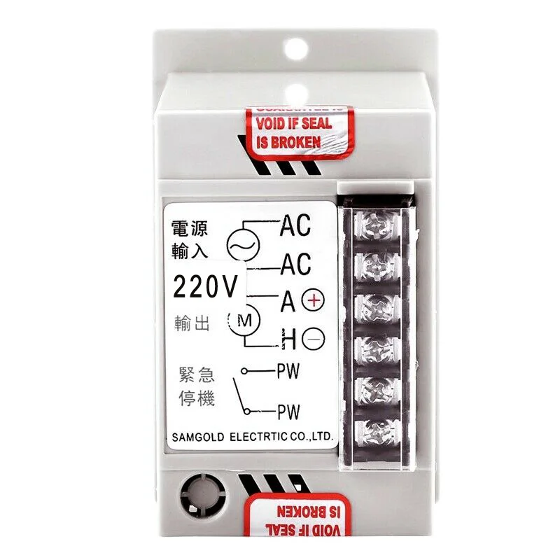 

400W Speed Controller Adjustable Single-phase Replacement Plastic+Metal