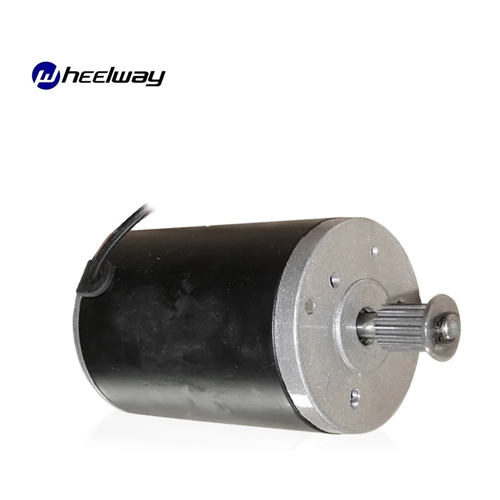 Высокоскоростной мотор WHEELWAY 24v 100w/120w/150w с ремнем шкив маленький для