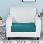 Однотонный чехол для диванной подушки, чехол для кресла, защита мебели, жаккардовый, плотный, стрейчевый, съемный чехол для мебели, 1 шт.