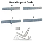 Стоматологические инструменты, набор направляющих для установки имплантов, локатор для ротовой посадки, направляющая для позиционирования, угловая линейка, инструменты для имплантации дантистов