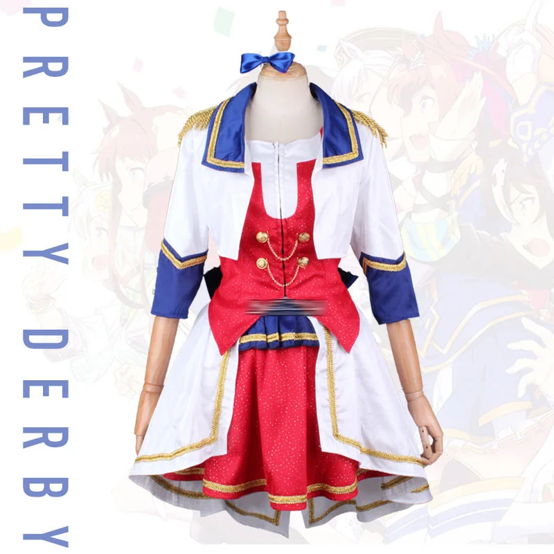 

Симпатичная игра Дерби Косплей живой идол костюм короткий юбка полный комплект на заказ R