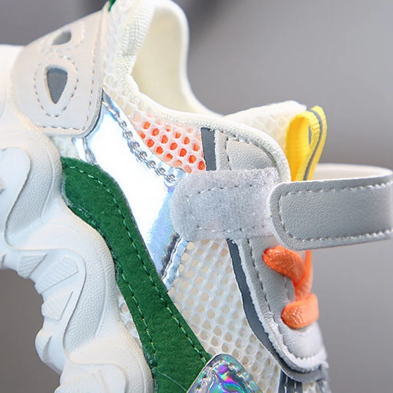 

Children Sport Shoes Spring Summer AutumnBreathable Kids Boys Net Shoes Girls Anti-Slippery Sneakers Baby Toddler Shoes