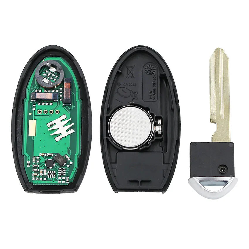 3 кнопочный дистанционный ключ без ключа go FSK 433 92 МГц чип PCF7953X / HITAG 47 для Nissan Altima 2013