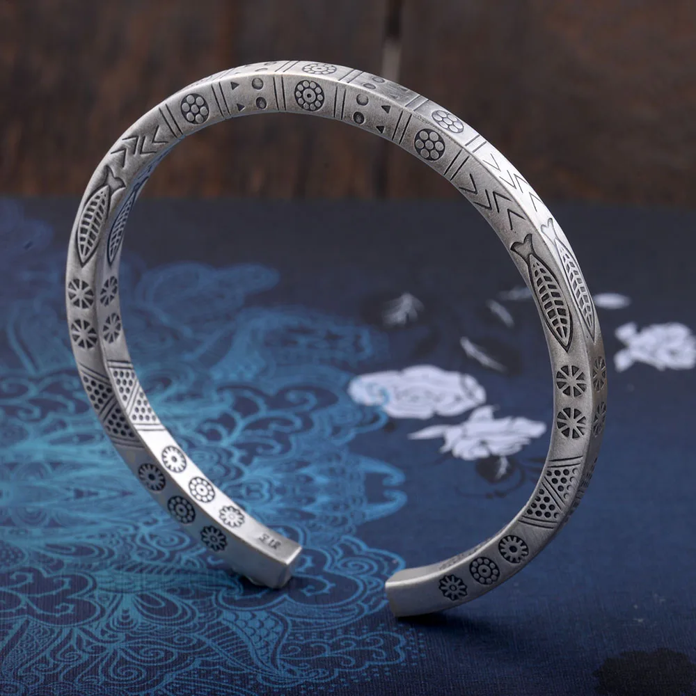 Мифический возраст реального 925 стерлингового серебра в винтажном этническом