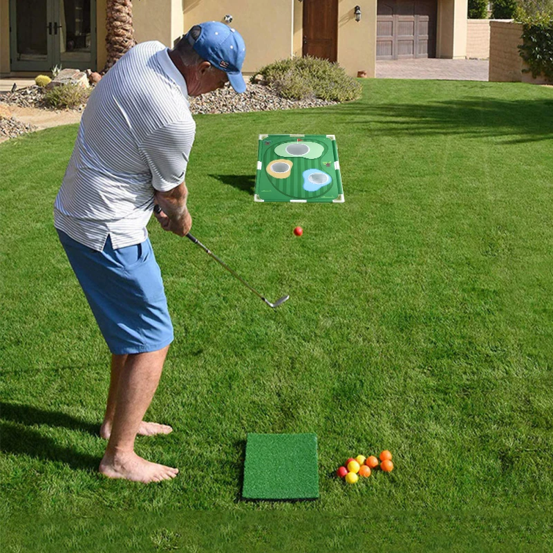 Satılık Golf Pratik Net Golf Isabet Kafes Bahçe Otlak Uygulama Golf Eğitim Ekipmanları örgü Kapalı Açık Golf Eğitim Yardımları + Net