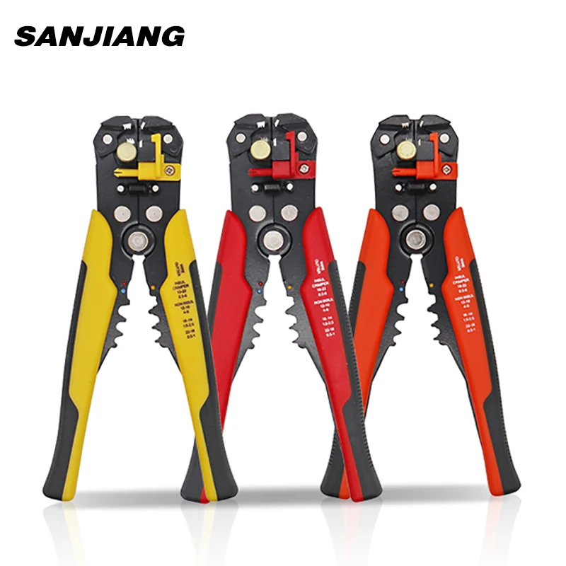 Cutter Automatic Crimper Cable Wire Stripper Multifunctional Stripping Tools Crimping Pliers Terminal 0.2-6.0mm² Crimper Tool