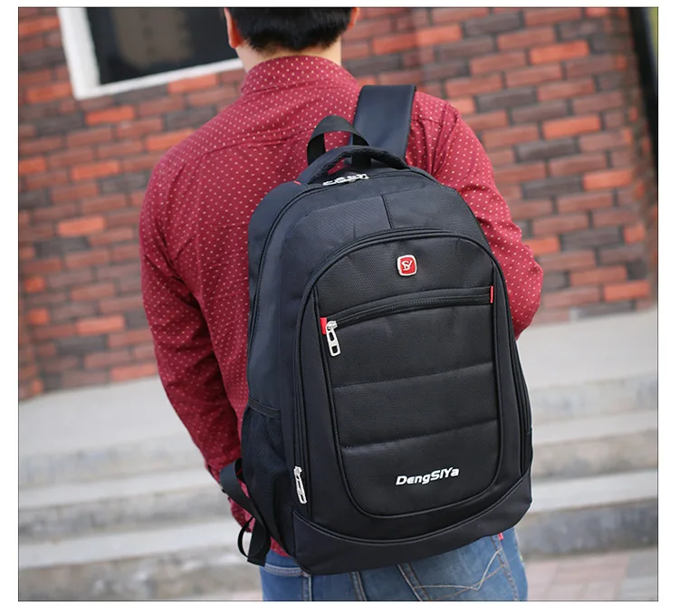 Manufacturer new casual shoulder bag male business computer bag outdoor sports travel backpack Oxford cloth