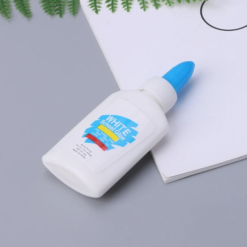 

White Glue Liquid Washable Sticker Super Strong Bond Paper Craft School Office