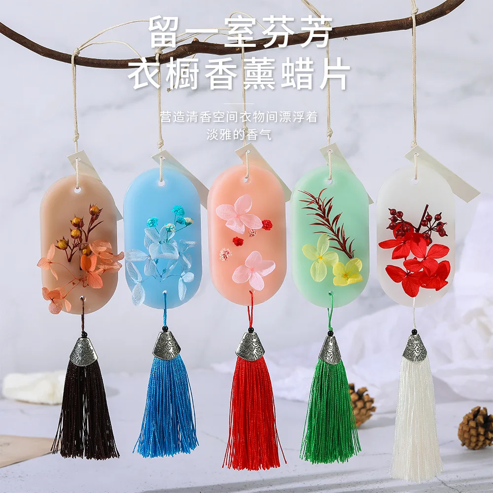 

Wardrobe Scented Wax Tablets Lasting Fragrance Air Freshener Shoe Cabinets Scented Bags Odor-removing Fragrance Tablets Pendants