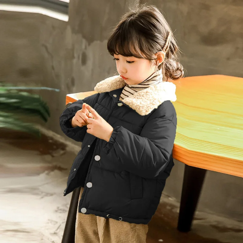 Детская пуховая куртка с капюшоном на осень/зиму BC342 | Мать и ребенок