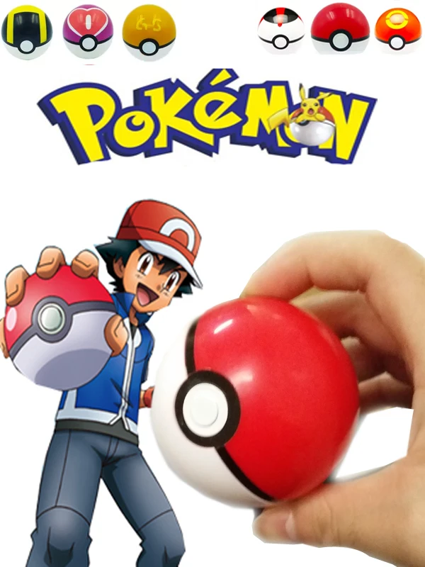 (QYY 056) японский мультфильм Pocket Monster Ash Ketchum Poke мяч Косплэй аксессуары|Костюмы аниме|