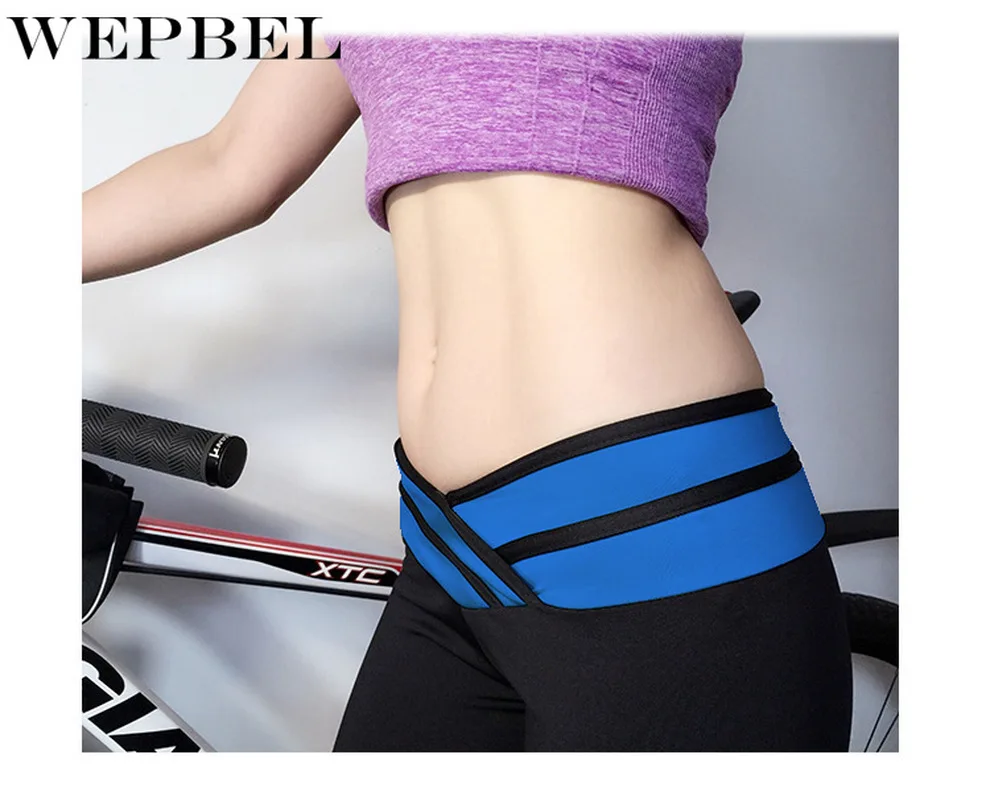 

WEPBEL Women's Sport Athletic Gym Workout Fitness Yoga Waistband Capri Leggings Skinny Pants
