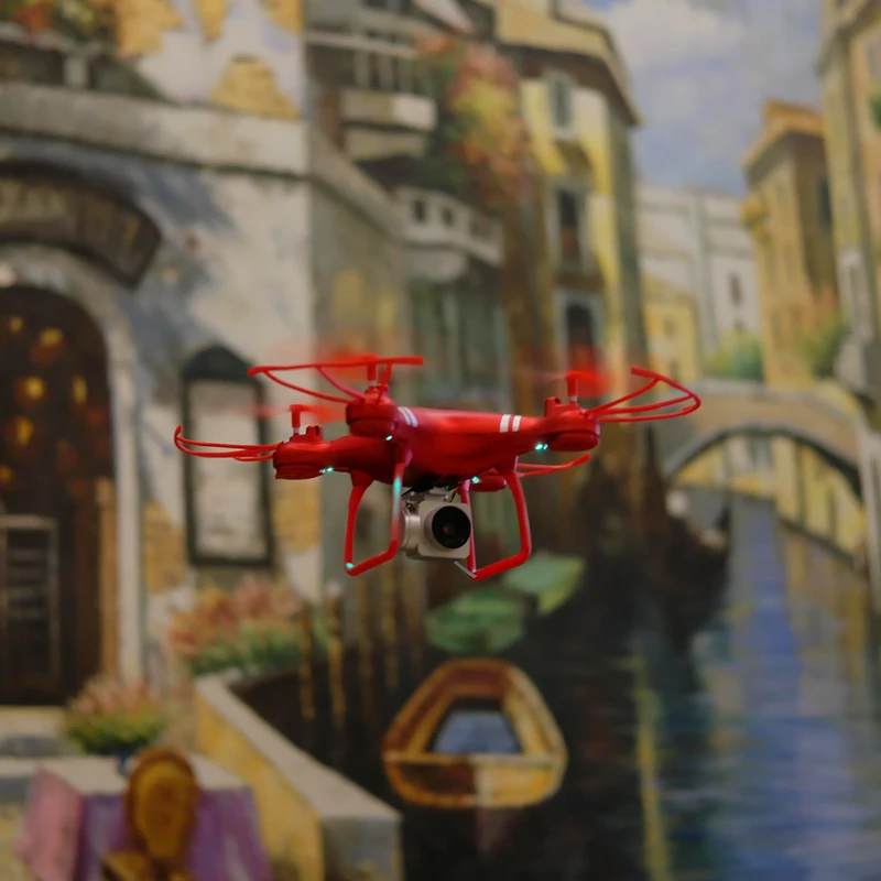Квадрокоптер HGCYRC S101 Радиоуправляемый с камерой 1080P 4K HD Wi-Fi Fpv Профессиональная