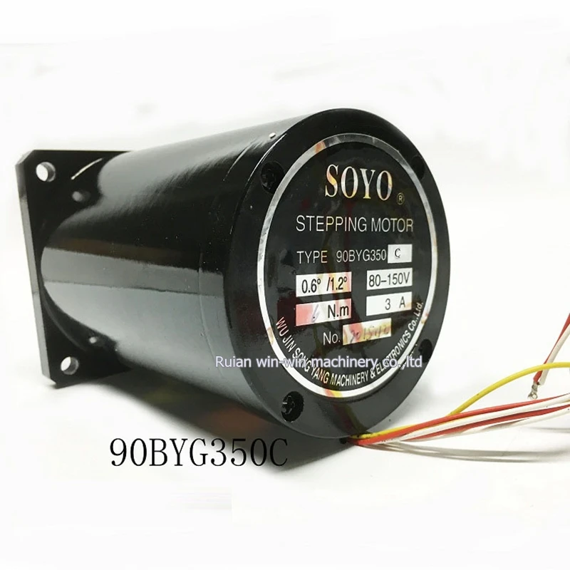 Трехфазный шаговый двигатель SOYO 90BYG350C 6N.m гибридный для машины производства