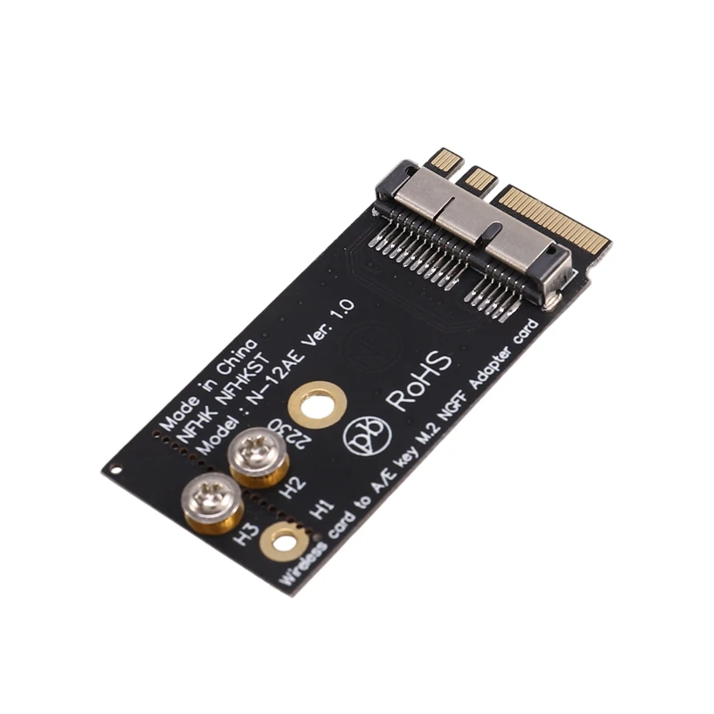 

802.11AC BCM94360CS2 Airport WiFi 867Mbps WLAN Card Bluetooth 4.0+NGFF M.2 Adapter+Antennas