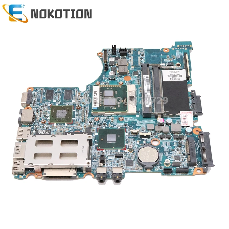 NOKOTION 628485-001 628615-001 материнская плата для ноутбука hp probook 4420S 4320S 4321S HD 5430 DDR3 Плата ЦП