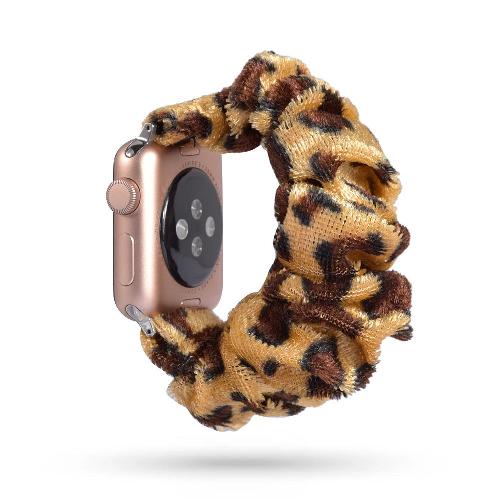 Растягивающийся эластичный ремешок для часов Apple Watch 38 мм/40 мм 42 мм/44 мм Повседневный женский браслет для девочек для iwatch - Цвет ремешка: 56
