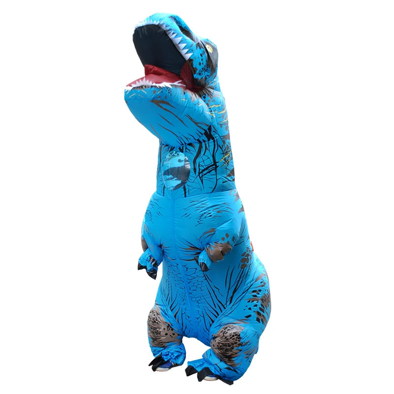 

Dinosaur Inflatable Costumes Funny Birthday Gifts Anime T-Rex Purim Carnival Party Halloween Cosplay for Boys Girls Adult