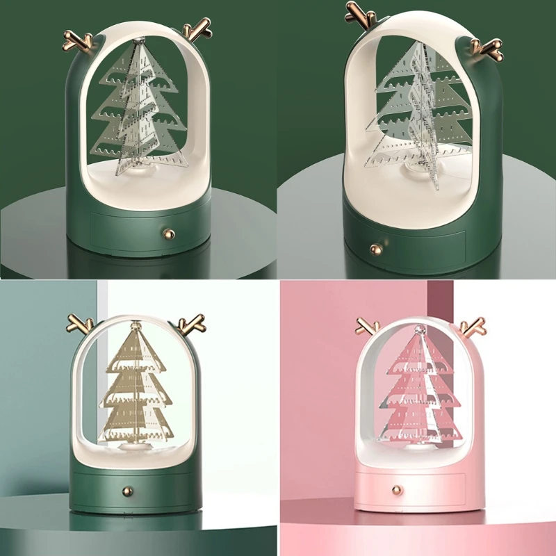 

Elk Antlers Large Capacity Rotatable Jewelry Tower Necklace Organizer Earrings Hanger Bracelet Display Tree Stand Holder