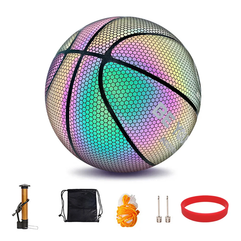 

Баскетбольный голографический светящийся светоотражающий баскетбольный цементный пол, индивидуальные голографические баскетбольные мяч...